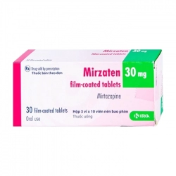 Mirzaten 30mg Krka 3 vỉ x 10 viên - Trị trầm cảm