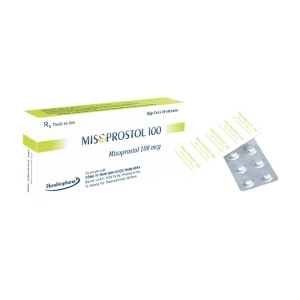Misoprostol 100 Herabiopharm 3 vỉ x 10 viên (Misoprostol)