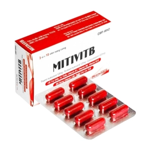 MitivitB Phapharco 3 vỉ x 10 viên MitivitB Phapharco 3 vỉ x 10 viên