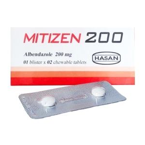Mitizen 200 Hasan 1 vỉ x 2 viên Mitizen 200 Hasan 1 vỉ x 2 viên