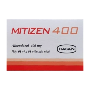Mitizen 400 Hasan 1 vỉ x 1 viên Mitizen 400 Hasan 1 vỉ x 1 viên
