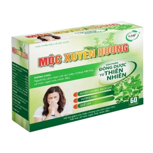 Mộc Xuyên Hương TM 6 vỉ x 10 viên - Giảm triệu chứng cảm mạo