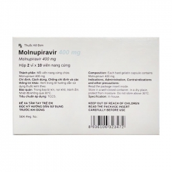 Molnupiravir 400mg Stella 2 vỉ x 10 viên