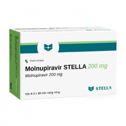 Molnupiravir Stella 200mg 4 vỉ x 10 viên
