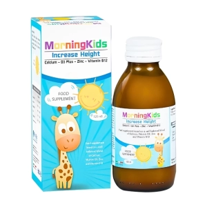 MorningKids Increase Height 125ml - Bổ sung canxi, kẽm cho trẻ