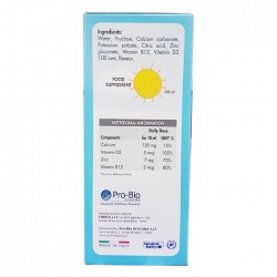 Morningkids Increase Height 125ml giúp phát triển chiều cao Morningkids Increase Height 125ml giúp phát triển chiều cao