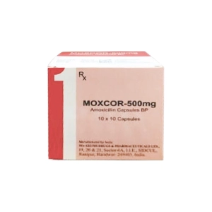 Moxcor-500mg Akums 10 vỉ x 10 viên Moxcor-500mg Akums 10 vỉ x 10 viên