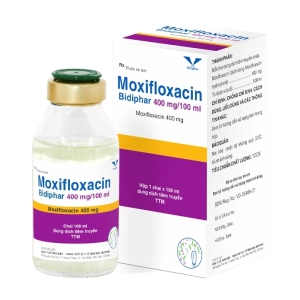 Moxifloxacin Bidiphar 400mg/100ml (Moxifloxacin hydroclorid)