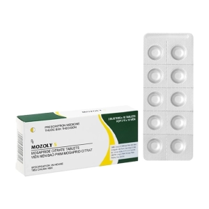 Mozoly 5 Cadila Pharmaceuticals 3 vỉ x 10 viên (Mosapride citrate)