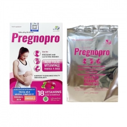 Multivita Pregnopro Tất Thành 2 vỉ x 15 viên - Viên uống cho mẹ bầu Multivita Pregnopro Tất Thành 2 vỉ x 15 viên - Viên uống cho mẹ bầu