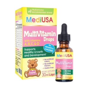 Multivitamin Drops MediUSA 30ml - Hỗ trợ miễn dịch cho trẻ