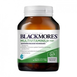 Multivitamin For Men Blackmores 60 viên - Viên uống bổ sung vitamins và khoáng chất cho nam giới