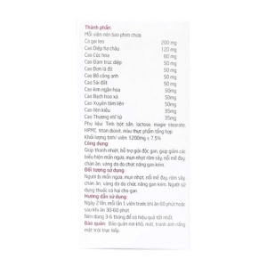 Muntruka Kingphar 40 viên – Hỗ trợ giải độc gan, thanh nhiệt