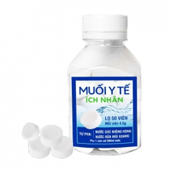 Muối y tế ích nhân Nam Dược 50 viên x 4.5g
