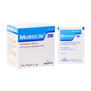 Murocin 200 Imexpharm 30 gói x 1g (Acetylcysteine)