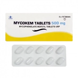 Mycokem Tablets 500mg Alkem 5 vỉ x 10 viên – Thuốc chống thải ghép