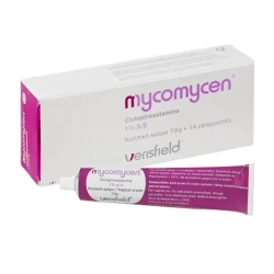 Mycomycen 10mg Rafarm (Tuýp 78g + 14 đầu bôi) - Kem bôi âm đạo