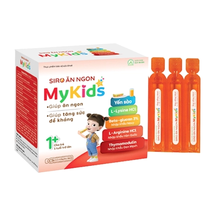 Mykids Ích Nhân 20 ống x 10ml - Siro ăn ngon