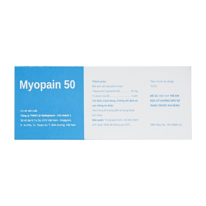 Myopain 50 Stellapharm 5 vỉ x 10 viên