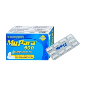 Mypara 500 SPM 10 vỉ x 10 viên (Paracetamol)
