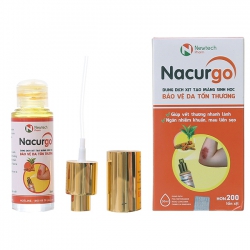Dung dịch xịt bảo vệ da Nacurgo 30ml