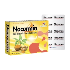 Nacurmin Thephaco 3 vỉ x 10 viên - Hỗ trợ loét dạ dày
