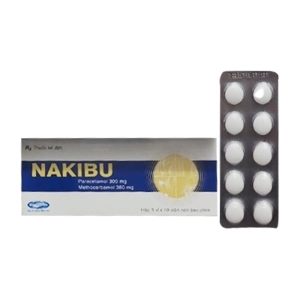 Nakibu Savipharm 3 vỉ x 10 viên Nakibu Savipharm 3 vỉ x 10 viên