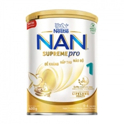 Nan Supremepro 1 Nestlé 400g - Tăng cường kháng thể đường ruột