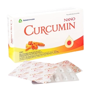 Nano Curcumin Agimexpharm 3 vỉ x 10 viên - Hỗ trợ viêm loét dạ dày, tá tràng