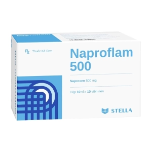 Naproflam 500 Stellapharm 10 vỉ x 10 viên (Naproxen)