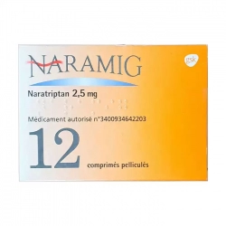 Naramig 2.5mg GSK 2 vỉ x 6 viên