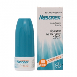 Thuốc xịt chống sung huyết cho mũi Nasonex 50mcg Thuốc xịt chống sung huyết cho mũi Nasonex 50mcg