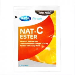 Nat C Ester Mega 30 gói - Bổ sung Vitamin C, tăng đề kháng Nat C Ester Mega 30 gói - Bổ sung Vitamin C, tăng đề kháng