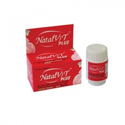 Natalvit Plus Hộp 1 lọ x 30 viên - Bổ sung vitamin và khoáng chất cho phụ nữ