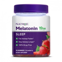 Natrol Gummies Melatonin 10mg, Chai 90 viên