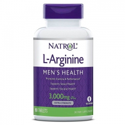 Tpbvsk sinh lý nam Natrol L-Arginine 3000mg, Chai 90 viên