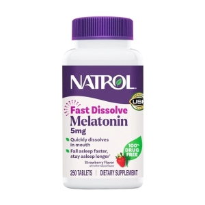 Tpbvsk giúp ngủ ngon Natrol Melatonin Sleep 5mg, Chai 250 viên Tpbvsk giúp ngủ ngon Natrol Melatonin Sleep 5mg, Chai 250 viên