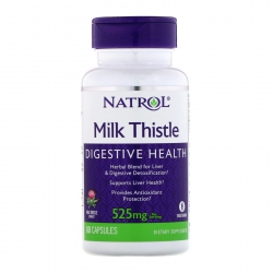 Tpbvsk giúp bổ gan Natrol Milk Thistle Digestive Health 525mg, Chai 60 viên Tpbvsk giúp bổ gan Natrol Milk Thistle Digestive Health 525mg, Chai 60 viên