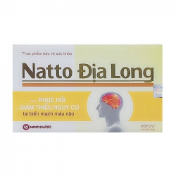 Natto Địa Long Nam Dược 3 vỉ x 10 viên - Viên uống bổ não