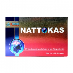 Nattokas Api 3 vỉ x 10 viên – Bổ não