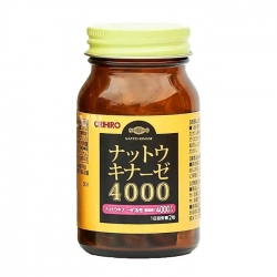 Nattokinase 4000FU Nissei 60 viên - Viên uống hỗ trợ tim mạch