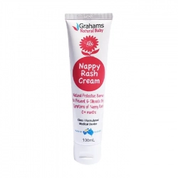 Natural Baby Nappy Rash Cream Grahams 100ml - Kem chống hăm dành cho bé