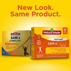 Nature Made SAM-E Complete 400mg hỗ trợ giảm stress, Hộp 60 viên