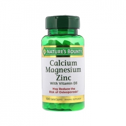 Nature's Bounty Calcium Magnesium Zinc giúp xương chắc khỏe Nature's Bounty Calcium Magnesium Zinc giúp xương chắc khỏe