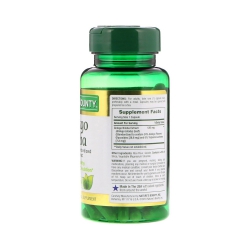 Tpbvsk bổ não Nature's Bounty Ginkgo Biloba 120mg, Chai 100 viên Tpbvsk bổ não Nature's Bounty Ginkgo Biloba 120mg, Chai 100 viên