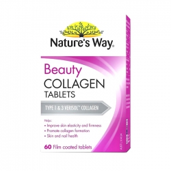Tpbvsk Nature's Way Beauty Collagen Tablets, Hộp 60 viên Tpbvsk Nature's Way Beauty Collagen Tablets, Hộp 60 viên