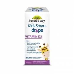Nature's Way Kids Smart Drops Vitamin D3, bổ sung D3 tinh khiết cho trẻ, Hộp 20ml Nature's Way Kids Smart Drops Vitamin D3, bổ sung D3 tinh khiết cho trẻ, Hộp 20ml