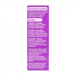 Nature's Way Kids Smart Infant Drops VD3 13ml Nature's Way Kids Smart Infant Drops VD3 13ml