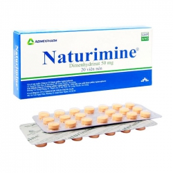 Naturimine 50mg Agimexpharm 1 vỉ x 20 viên Naturimine 50mg Agimexpharm 1 vỉ x 20 viên