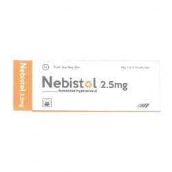 Nebistol 2.5mg Pymepharco 1 vỉ x 14 viên Nebistol 2.5mg Pymepharco 1 vỉ x 14 viên
